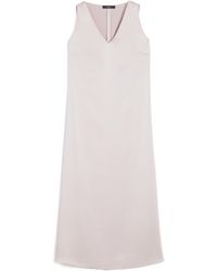 Weekend by Maxmara - Flowing Satin Dress - Lyst