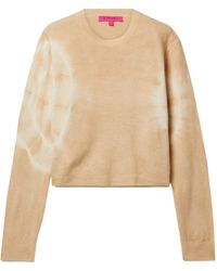 The Elder Statesman - Tie-Dye Long-Sleeve Sweater - Lyst