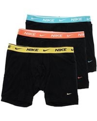 Nike - Logo-Waistband Stretch Boxers (Set Of Three) - Lyst