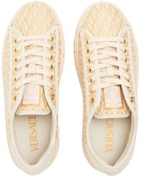 Versace - Pattern Low-Top Trainers - Lyst