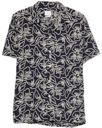 Paul Smith - Cotton Blend Printed Shirt - Lyst