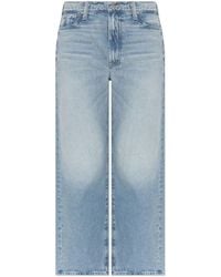 Mother - Dodger Flood Wide-Leg Jeans - Lyst