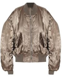 Rick Owens - Long Sleeve Zipped Jacket - Lyst