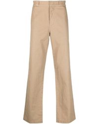 Aspesi - High-Waisted Straight-Leg Trousers - Lyst