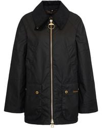 Barbour - Allerston Logo Embroidered Zipped Jacket - Lyst