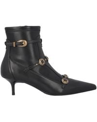 Pinko - Ankle Boots With Buckle And-Tone Details - Lyst