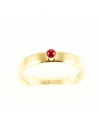 Celine - Circle Ring - Lyst