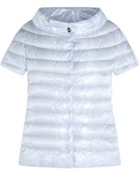 Herno - Greta Short-Sleeved Puffer Jacket - Lyst