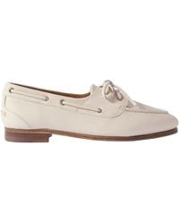 Bally - Pathy Leather Boat Shoes - Lyst