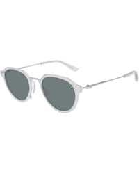 Bottega Veneta - Eyewear Geometric Frame Sunglasses - Lyst