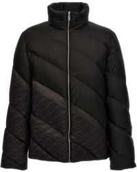 Fendi - Nylon Down Jacket - Lyst