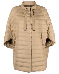 Herno - Bow-Detail Quilted Jacket - Lyst