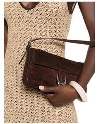 STAUD - Harlow Buckle Shoulder Bag - Lyst