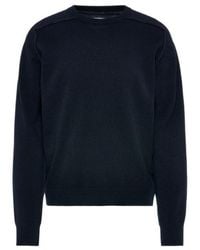 Maison Margiela - Virgin Wool Crewneck Sweater - Lyst