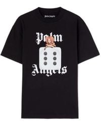 Palm Angels - Holly Pin-Up Drop Shoulder T-Shirt - Lyst