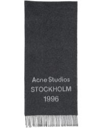 Acne Studios - Fringed Edge Scarf - Lyst