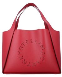 Stella McCartney - Logo Cut-Out Tote Bag - Lyst