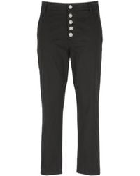 Dondup - Cropped Tailored Trousers - Lyst