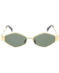 Celine - Triomphe Geometric-Frame Sunglasses - Lyst