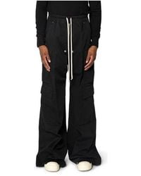 Rick Owens - Drawstring Cargo Trousers - Lyst