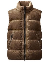 C.P. Company - Eco-Chrome R Padded Panelled Gilet - Lyst
