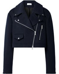 A.L.C. - Cropped Biker Jacket - Lyst