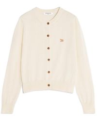 Maison Kitsuné - Maison Kitsuné Baby Fox Regular Cardigan - Lyst