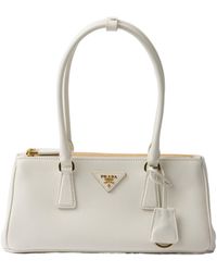 Prada - Galleria Medium Leather Bag - Lyst
