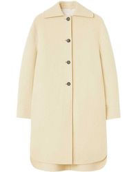 Jil Sander - Single-Breasted Oversized Coat - Lyst