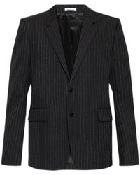 McQueen - Single Breasted Lurex Thread Blazer - Lyst