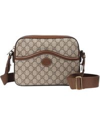 Gucci - Messenger Bag With Interlocking G - Lyst