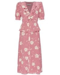 Alessandra Rich - Midi Dresses - Lyst