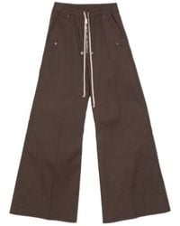 Rick Owens - Drawstring Wide-Leg Pants - Lyst