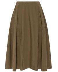 Tory Burch - Cotton Poplin Skirt - Lyst
