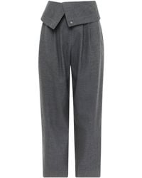 JW Anderson - Jw Anderson Fold Over Trousers - Lyst
