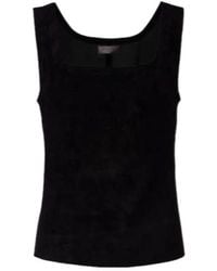 Stouls - Edie Suede Tank Top - Lyst