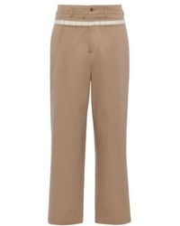 Maison Margiela - Waxed Cotton Wide-Leg Trousers - Lyst