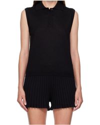 Lisa Yang - Cashmere Jersey Polo - Lyst