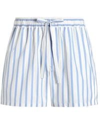 Dolce & Gabbana - Striped Drawstring Bermuda Shorts - Lyst