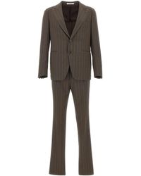 Tagliatore - Pinstriped Two-Piece Suit - Lyst