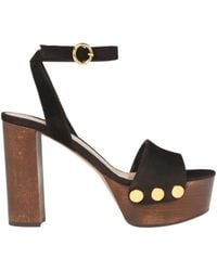 Gianvito Rossi - Ardea Studded Platform Sandals - Lyst