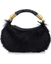 Balmain - Ebene Mini Bag - Lyst