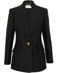 Zimmermann - Single-Button Notched Blazer - Lyst