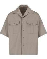 Balenciaga - Flag Pocket Short-Sleeved Shirt - Lyst