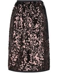 Prada - Sequined Skirt - Lyst