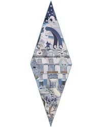 Dior - Pointed Silk Scarf - Lyst