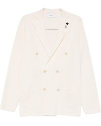 Lardini - Double-Breasted Blazer - Lyst