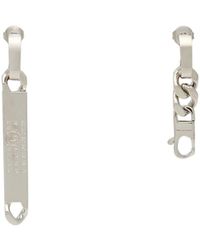 MM6 by Maison Margiela - Metal Stud Earrings - Lyst