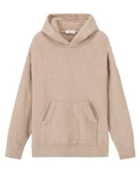 Roberto Collina - Oversized Brushed Hooded Sweater - Lyst