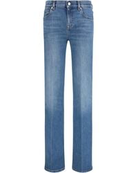 Gucci - Flared Stretch Denim Jeans - Lyst